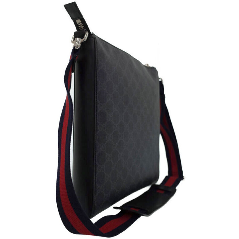 GUCCI GG Supreme Canvas Messenger Crossbody Bag Shoulder - Picture 2 of 9